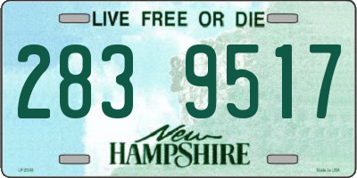 NH license plate 2839517