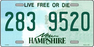 NH license plate 2839520