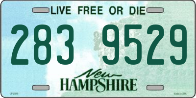 NH license plate 2839529