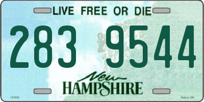 NH license plate 2839544