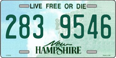 NH license plate 2839546