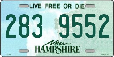 NH license plate 2839552