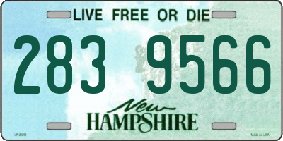 NH license plate 2839566