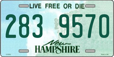 NH license plate 2839570