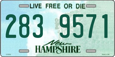 NH license plate 2839571
