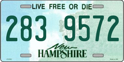 NH license plate 2839572