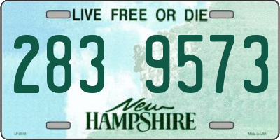 NH license plate 2839573