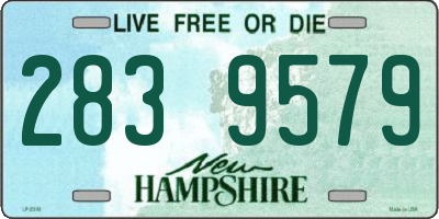 NH license plate 2839579