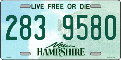 NH license plate 2839580