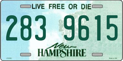 NH license plate 2839615