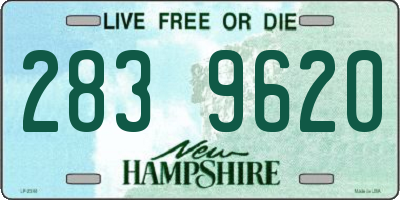 NH license plate 2839620