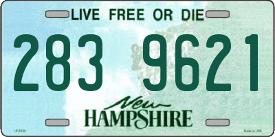 NH license plate 2839621