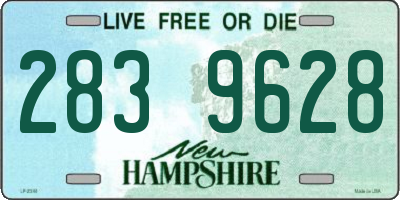 NH license plate 2839628