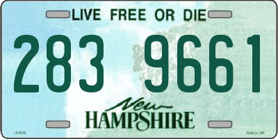 NH license plate 2839661