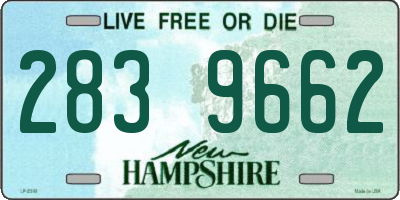 NH license plate 2839662