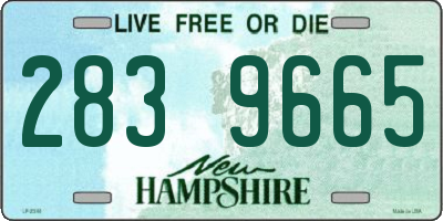 NH license plate 2839665