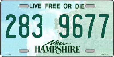 NH license plate 2839677