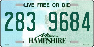 NH license plate 2839684