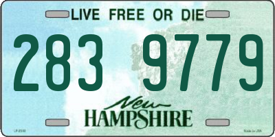 NH license plate 2839779