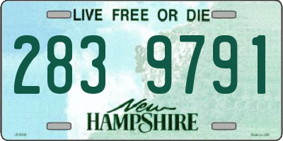 NH license plate 2839791