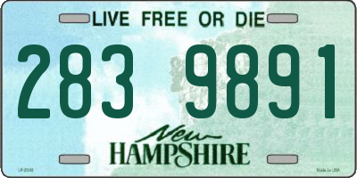 NH license plate 2839891