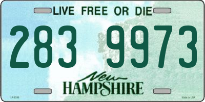 NH license plate 2839973