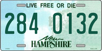 NH license plate 2840132