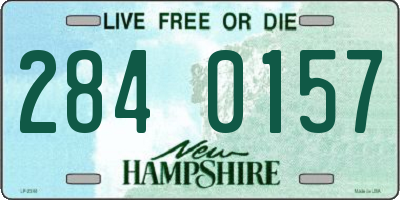 NH license plate 2840157