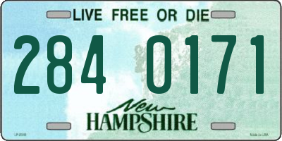 NH license plate 2840171