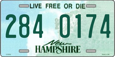 NH license plate 2840174