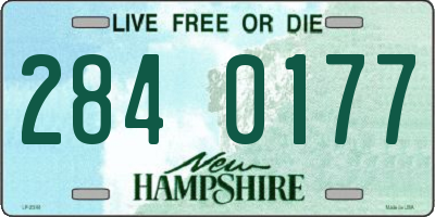 NH license plate 2840177