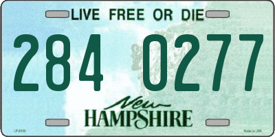 NH license plate 2840277