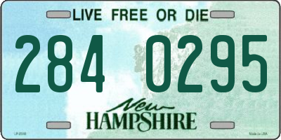 NH license plate 2840295
