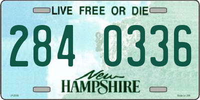 NH license plate 2840336