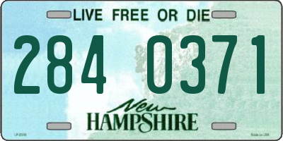 NH license plate 2840371