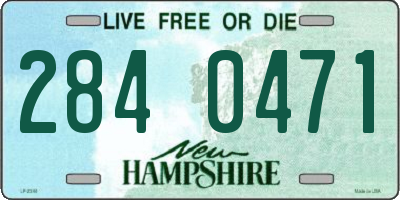 NH license plate 2840471