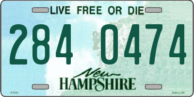 NH license plate 2840474
