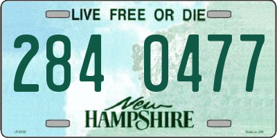 NH license plate 2840477