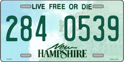 NH license plate 2840539