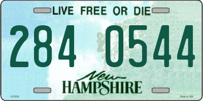 NH license plate 2840544