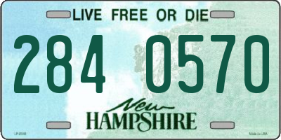 NH license plate 2840570