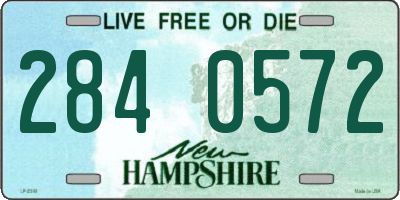 NH license plate 2840572
