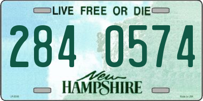 NH license plate 2840574