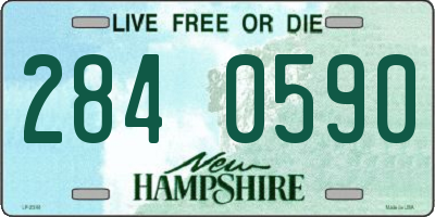 NH license plate 2840590