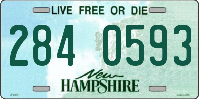 NH license plate 2840593