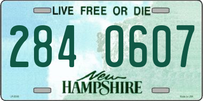 NH license plate 2840607