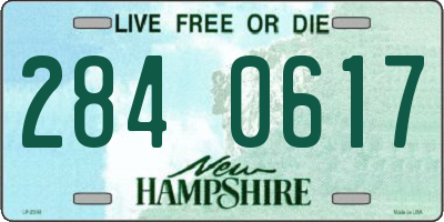 NH license plate 2840617