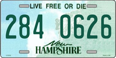NH license plate 2840626