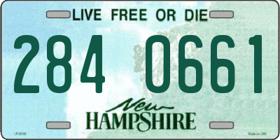 NH license plate 2840661