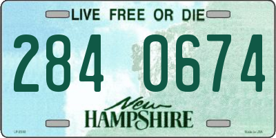 NH license plate 2840674